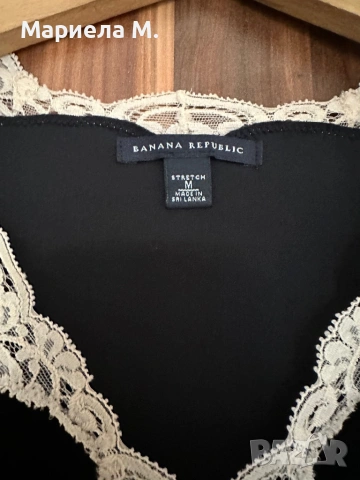 Banana Republic кадифен потник, M, снимка 2 - Потници - 54575822