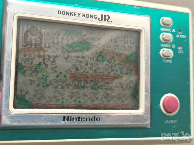 Nintendo Game and Watch DONKEY KONG Jr. USED Working, снимка 4 - Игри за Nintendo - 54600469