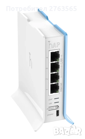 MikroTik RouterBOARD RB941-2nD-TC, hAP-Lite, снимка 3 - Рутери - 54616724