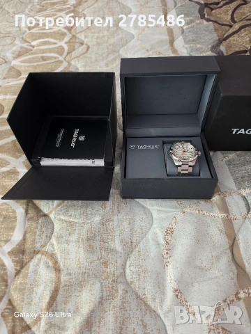 Автоматичен часовник часовник Таг Хойер , снимка 2 - Мъжки - 55222462