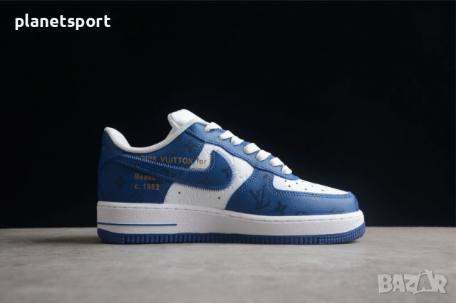 Nike Air Force 1 Low x Louis Vuitton (Red/Green/Blue) | ПРЕМИУМ Качество (По поръчка), снимка 4 - Маратонки - 54653642