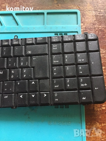 HP-DV 9000-Клавиатура, снимка 2 - Части за лаптопи - 54118839