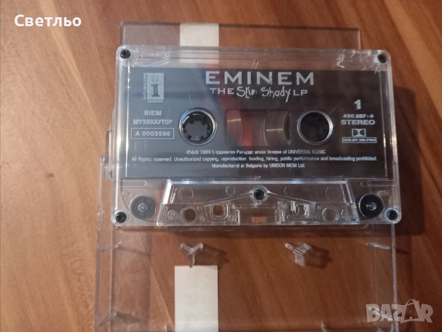 3 бр. Rap R&B Аудио касети - Dr.Dre , DMX , Eminem, снимка 4 - Аудио касети - 54617198