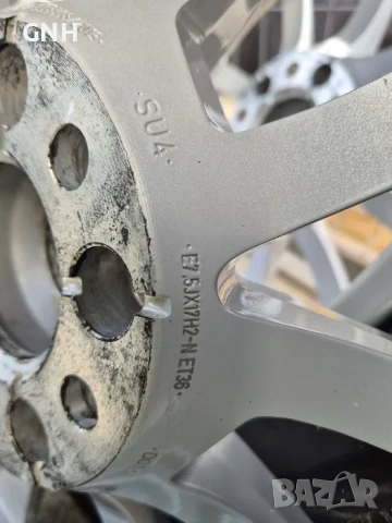 Джанти Audi 17 цола , 5х112 , 7.5j , et36 , 225/60/17 Skoda Seat Vw, снимка 9 - Гуми и джанти - 54511215