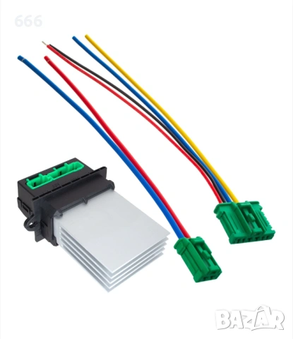 Резистор Вентилатор Реостат Парно Пежо Рено Renault Citroen