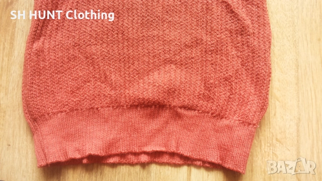 LANULLVA Hustadvika 2.0 Wool Sweater Half Zip 100% Merino Wool размер L / XL термо блуза - 2617, снимка 8 - Пуловери - 54342983