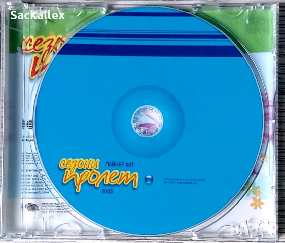 Пайнер хит сезони пролет 2003 (CD), снимка 2 - CD дискове - 54884508