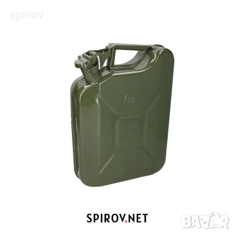 Метална туба за гориво 10L военен тип Jerry Can