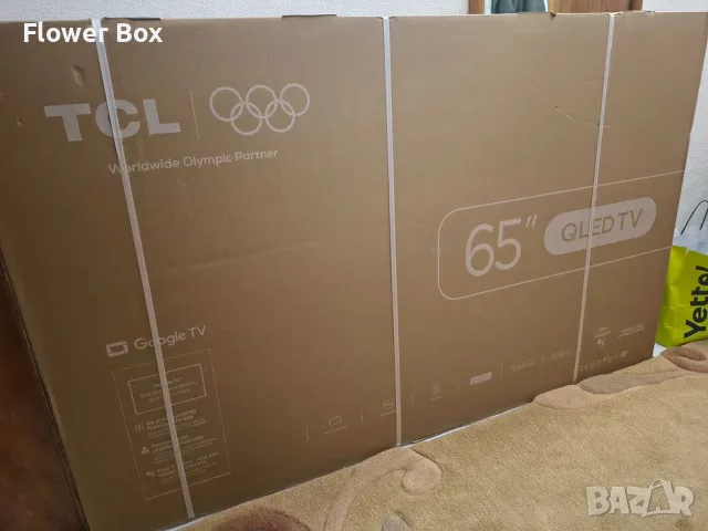 Чисто нов Телевизор TCL QLED 65P7K, 65" 4K Ultra HD