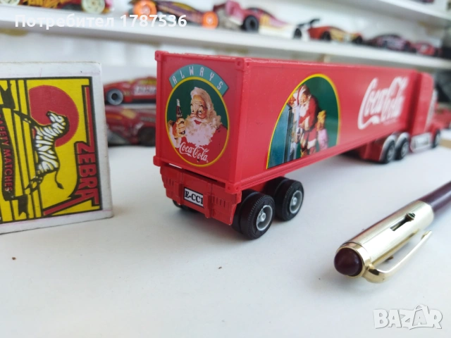 Колекционерски камион COCA COLA 31см. Старо издание, снимка 6 - Колекции - 54571920