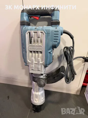 Електрически къртач Bormann BDH 3600 / 1700W / в куфар / пълен комплект, снимка 4 - Къртачи - 55514687