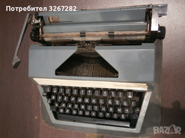 Машина,Пишеща,Съветска,Механична,"Москва", снимка 12 - Антикварни и старинни предмети - 55003993