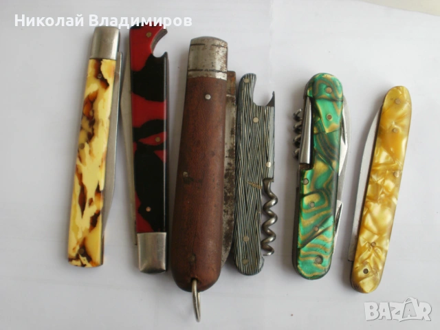 Българско джобно ножче български ножчета П.Денев Буковец, снимка 2 - Ножове - 54483890