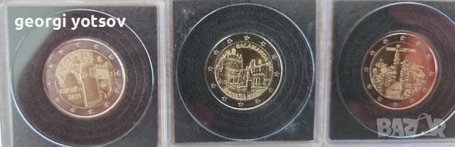 Монети 2 EUR UNC, снимка 3 - Нумизматика и бонистика - 55310703