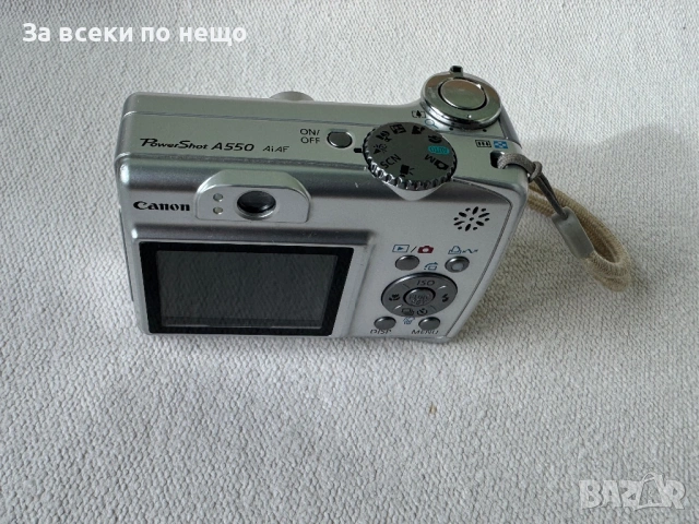 Цифров фотоапарат Canon PowerShot A550 , 7.1 MP , Canon A550, снимка 7 - Фотоапарати - 54060450