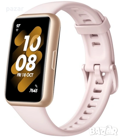 HUAWEI Band 7 Nebula Pink 55029078 Смарт Часовник Гривна Чисто Нов, снимка 2 - Смарт гривни - 54873661