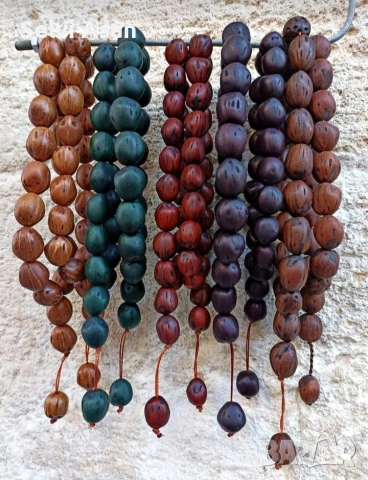 Ароматни броеници от истинско дърво Andız различни цветове, снимка 2 - Други ценни предмети - 54063864