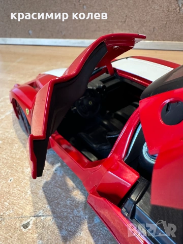 метален модел "FERRARI FXX"/Hot Wheels,1:18/, снимка 4 - Колекции - 55123353