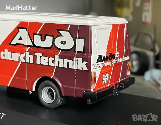 Volkswagen LT (Audi Assistance) / Фолксваген ЛТ (Ауди Сервизен) - 1/43 - Schuco, снимка 7 - Колекции - 55363320