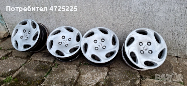 Метални джанти за Пежо 14-ки, Peugeot djanti 14-ki 4 х108 14