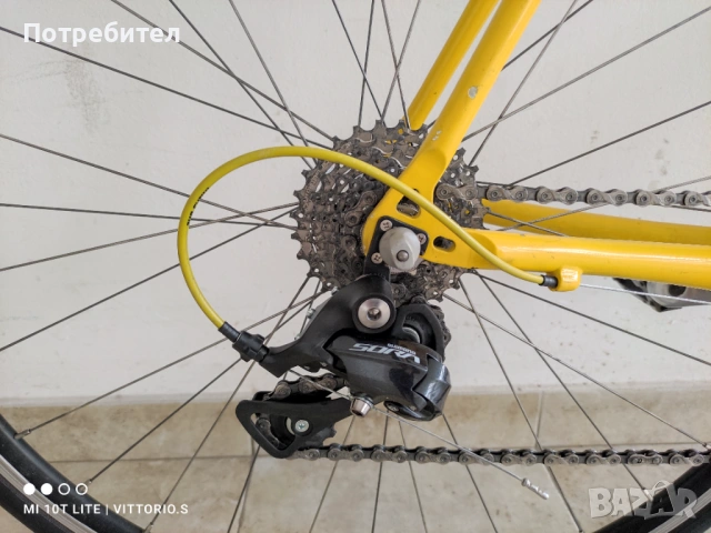 Шосеен велосипед Wheeler Roadracing 7100 размер 54 3x9 Shimano Ultegra , снимка 4 - Велосипеди - 54183987