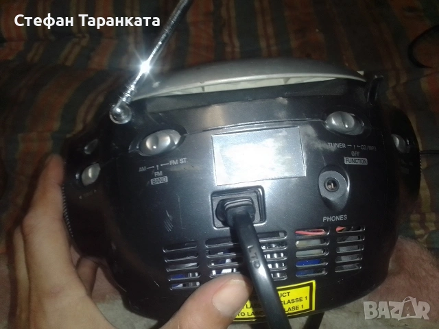 радио касетофон и CD player , снимка 4 - Радиокасетофони, транзистори - 55273811