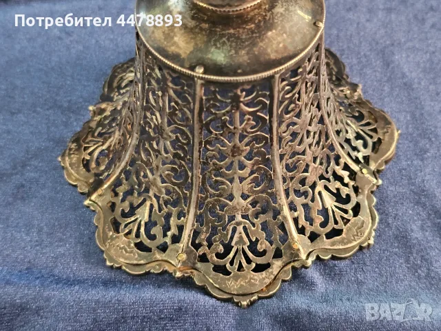 Сребърен съд.Османска Империя , снимка 5 - Антикварни и старинни предмети - 55639867