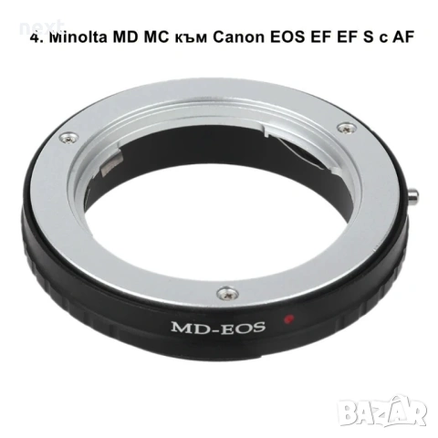 Адаптер за обектив Sony E Mount Canon Nikon M42 FD MD Micro 4/3 EOS M FOTGA, снимка 4 - Чанти, стативи, аксесоари - 54764390