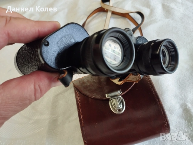 ОТЛИЧЕН Бинокъл Carl Zeiss Jena-JENOPTEM 8 х 30W, снимка 2 - Екипировка - 54632571