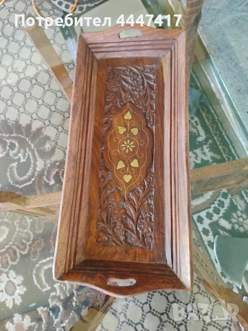 Стара Ориенталка масичка за чай, снимка 9 - Други - 54674890