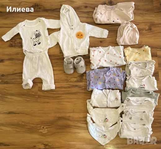 Бебешки дрехи много запазени, снимка 12 - Комплекти за бебе - 53736508