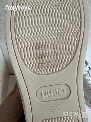 Liu Jo Сникърси Kiki 01 BF5063 PX026 Бял, снимка 12 - Маратонки - 55529679