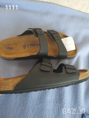 Нови мъжки чехли Birkenstock номер 48., снимка 7 - Мъжки чехли - 54772062