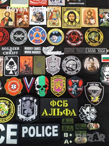 Ново зареждане военни/тактически велкро нашивки , снимка 7 - Екипировка - 51508280