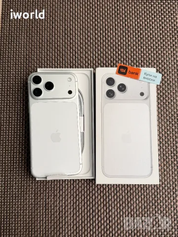 НОВ❗️iPhone 17 Pro Max ⚠️Лизинг от 42€/мес ⚠️Silver ❗️ГАРАНЦИЯ 256Gb⚠️