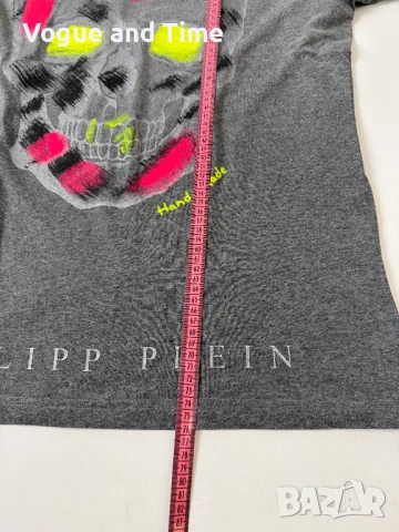 Тениска Philipp Plein Handmade Skull, снимка 16 - Тениски - 54808519
