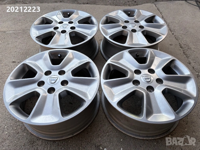 4 броя алуминиеви джанти за Dacia Duster 16, снимка 7 - Гуми и джанти - 54238664