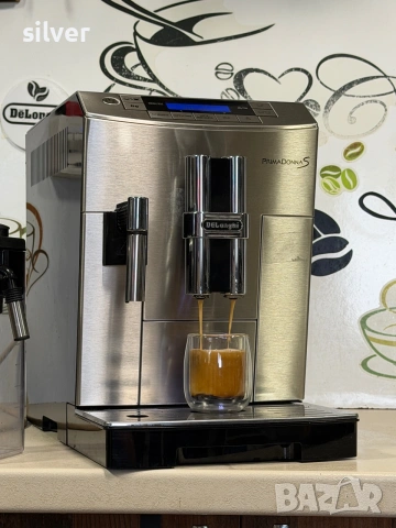 Кафемашина кафе автомат delonghi Primadonna S с гаранция, снимка 5 - Кафемашини - 55227643