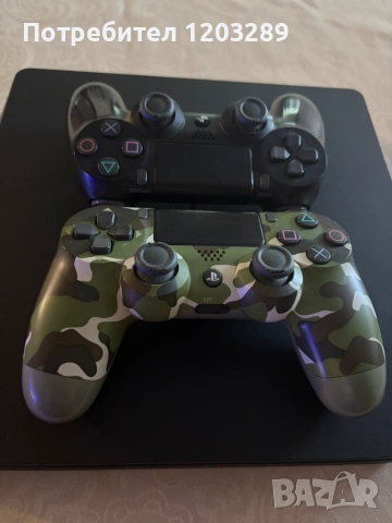 Play station 4 + два джойстика, снимка 5 - PlayStation конзоли - 55244241