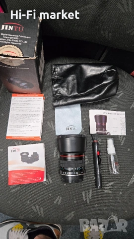 Jintu 85 1.8 за Nikon, снимка 2 - Обективи и филтри - 55242767