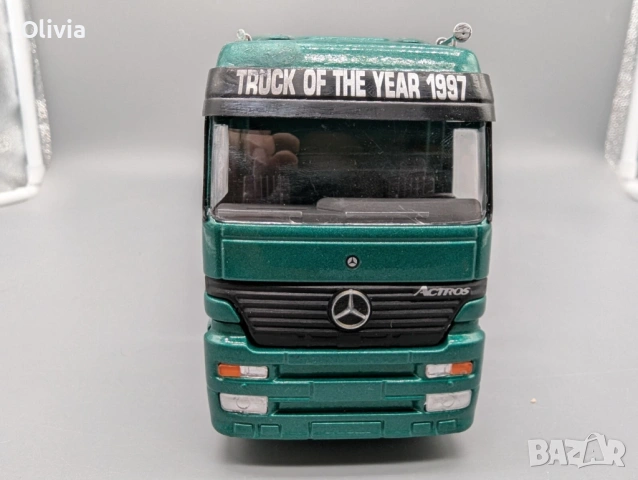 Mercedes-Benz Arocs (Влекач) – NZG 1:43 с оригинална кутия, снимка 8 - Колекции - 54146479