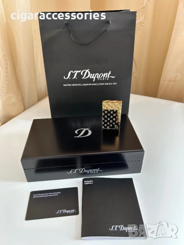 S.T. Dupont Ligne 2 Trinidad – оригинална запалка с двоен пламък, снимка 7 - Запалки - 54608981