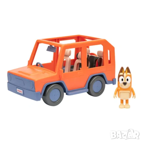 BLUEY Семейният джип за екскурзии 4x4/ Bluey кола, снимка 3 - Коли, камиони, мотори, писти - 54605486