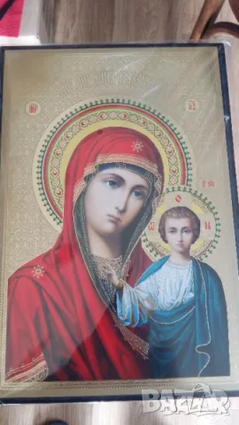 ТРИ ИКОНИ НА СВ.АРХАНГЕЛ МИХАИЛ И ДРУГИ, снимка 17 - Икони - 35526354