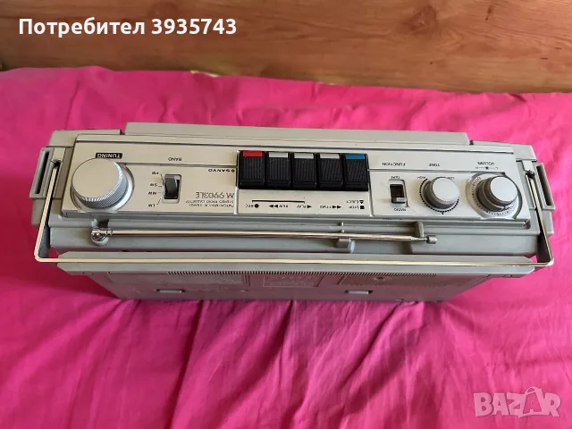 Sanyo M 9903L касетофон, снимка 9 - Радиокасетофони, транзистори - 55294077