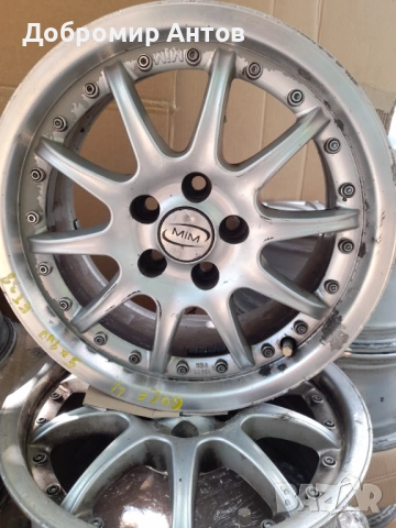 MiM Алуминиеви Джанти Audi/Ауди A3/А3 VW/Фолксваген Golf4/Голф4 Skoda/Шкода 15" цола 4 бр, снимка 2 - Гуми и джанти - 54752514