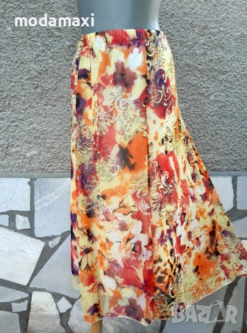 3XL /4XL Нова лятна пола  , снимка 2 - Поли - 54981636
