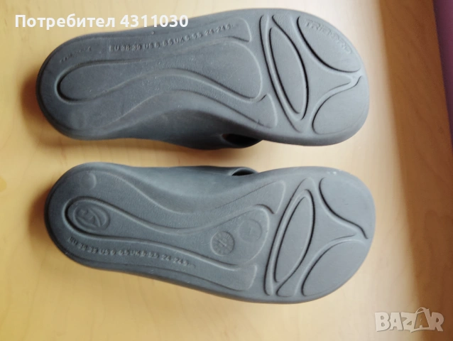 Дамски джапанки Tribord употребявани, номер 37/38, снимка 6 - Джапанки - 53808138