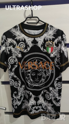 Фен футболна фланелка Puma x Italy x Versace size S