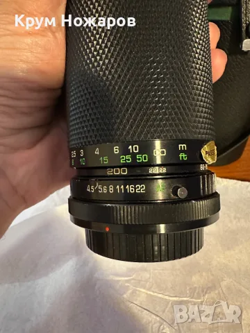 Продавам Обектив  SOLIGOR c/d zoom+macro 80-200mm , снимка 10 - Обективи и филтри - 55309485